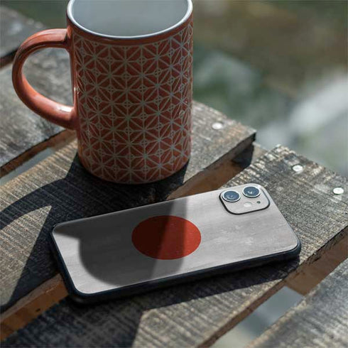 Japanese Flag Distressed iPhone 11 Skin
